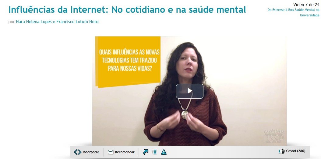 Influências da Internet: No cotidiano e na saúde mental